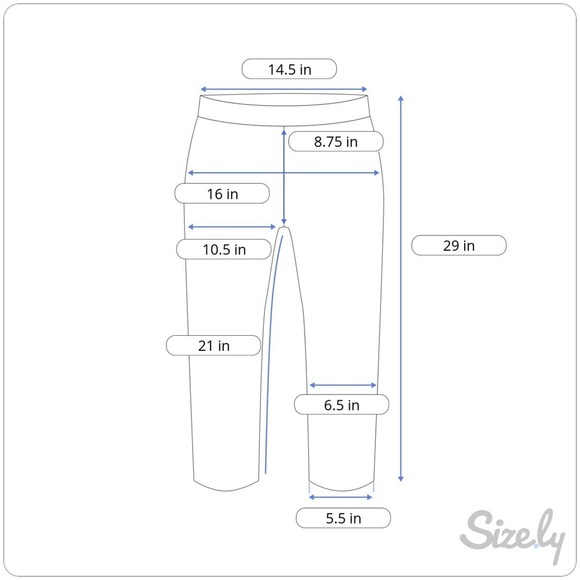 Lululemon Speed Up Crop 21" Leggings sz 8 28-29x21 Black Stretch Yoga Gym Run - Picture 6 of 11